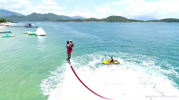 flyboard la mot trai nghiem tuyet 